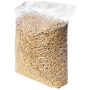 Suministro Europeo al por Mayor de Pellets de Madera de Pino 100% - Certificación A1, Patrón de Barra de 6mm, Densidad 690, Biocombustible para Calefacción, Bolsas de PP de 15kg - Product Image 1