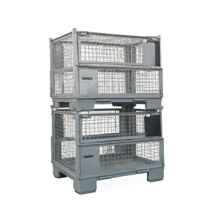Cage de stockage en treillis métallique Toma Palete Gitterbox pour conteneurs de palettes, pour l'approvisionnement en vrac des entreprises - Product Image 1