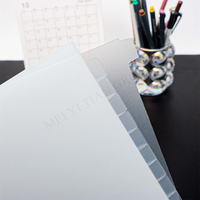 12 onglets A5 givré PP Index diviseurs 12 onglets diviseur Index Pages plaque pour classeur intérieur papier entretoise planificateur Filofax onglet diviseurs
