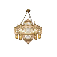 Lustres islamiques marocains personnalisation lampe de mosquée lampes suspendues lustre de salle de prière
