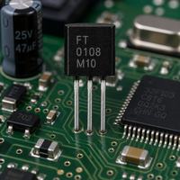 FT0108M10: Puerta pequeña de silicio controlada por corriente, compatible con control IC