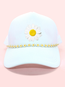 Cappello da camionista fatto a mano alla rinfusa estivo con perline catene per gioielli accessori decorativi per cappello - Product Image 6