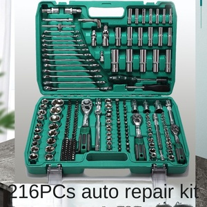 Zhengxing J87 216-Piece Auto <b>Car</b> Repair Hand <b>Wrench</b> & Socket Tool Set Kit-Four-Piece Professional Power Tools - Product Image 5