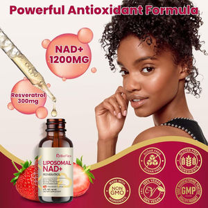 BioFlex Chine Usine Formule Personnalisée 1500mg NAD+ Liposomal Liquide Oral Nicotinamide Resvératrol Antioxydant Boost Compléments Alimentaires - Product Image 2