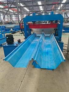 Chine Usine Métal <span class=keywords><strong>Acier</strong></span> Fabrication Personnalisable Haute Qualité Trapézoïdal Chemin de Câbles Rouleau Formant Making Machine - Product Image 6