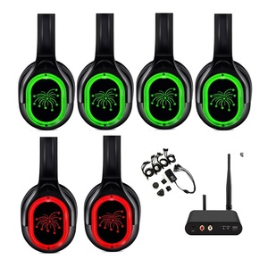 Système de fête silencieuse RF998B avec casques sans fil à diffusion audio sans latence pour Silent Disco - Product Image 3