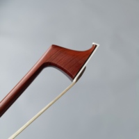 Ebony Frog Brazilwood Body Shell Inset All Size Natural Horsehair Coated Cello Bow Violin Bow
