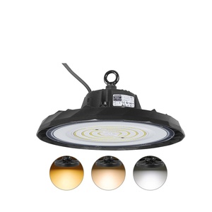Aixuan 100W <span class=keywords><strong>150W</strong></span> 200W cao bay ánh sáng cao Mặt nạ ánh sáng 3 CCT điều chỉnh UFO cao bay dẫn 10KV tăng bảo vệ hội thảo đèn - Product Image 1