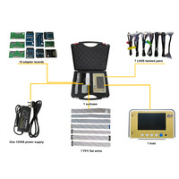 Testeur de réparation de télévision EXV2080 testeur de panneau et de carte intégré pour LVDS/MINILVDS/4K-VBY1 au testeur de carte mère de télévision