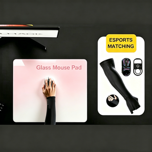 Accessoires de jeu personnalisés : Manchon de bras pour le gaming, réduit la friction et la fatigue, manchons de bras rafraîchissants pour les joueurs PC - Product Image 2