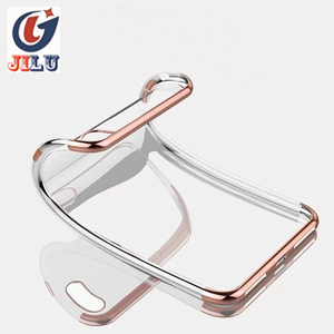 Fabricante a granel transparente caso para <span class=keywords><strong>iphone</strong></span> <span class=keywords><strong>xs</strong></span> <span class=keywords><strong>de</strong></span> la cubierta del TPU del electroplate - Product Image 3