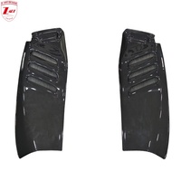 Z-ART Conduits d'aération de capot moteur en fibre de carbone autoclavée à sec, compatibles avec Ferrari F8 Spyder, pièces de tuning pour capot moteur
