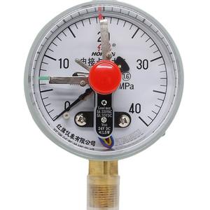 Hongqi เครื่องวัดความดัน YXCJ-100รีเลย์แม่เหล็ก G1/2 SPDT ความแม่นยำ1.6 24V IP54 - Product Image 1