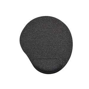 Tapis de souris ergonomique antidérapant en PU avec mousse à mémoire de forme et gel pour ordinateur et jeux - Product Image 1