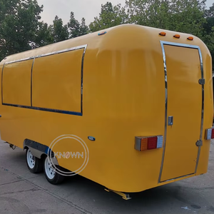 Custom OEM Mobile Kitchen Fast Food <b>Truck</b> Trailers Fully Equipped <b>Coffee</b> Ice Cream Food Cart With Wheels <b>for</b> <b>Sale</b> - Product Image 2