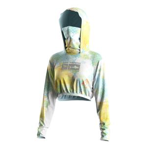 Haut court de pêche Y2K pour filles, idéal pour les pêcheuses, offrant une protection solaire UPF50+, des propriétés anti-transpiration et une coupe athlétique confortable - Product Image 5