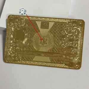 Tarjeta de Membresía Premium de Negocios de Metal de Lujo Personalizada 1K EM4305 NFC RFID para Comunicación en Hoteles en Varios Colores: Dorado, Plateado, Negro - Product Image 4