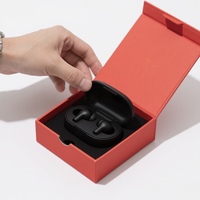 Boîte cadeau magnétique de luxe recyclable et écologique avec revêtement UV, faible MOQ, pelliculage mat et logo personnalisé pour l'électronique intelligente