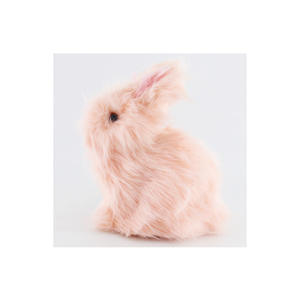 Lapin en peluche fait à la main animaux en peluche doux cadeaux de Pâques personnalisés sublimation lapin lapin jouets Figurines décoration de fête - Product Image 2