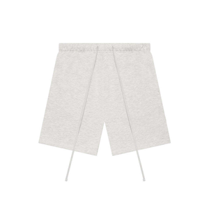 <span class=keywords><strong>Pantaloncini</strong></span> da Uomo in <span class=keywords><strong>Cotone</strong></span> Essenziali 2026, Vendita Diretta dalla Fabbrica, Colore Avena Chiaro con Stampa Nera a Rilievo - Product Image 3