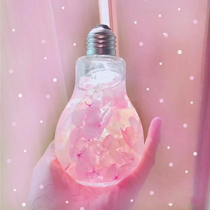 Trang Trí Lễ Hội Sản Phẩm Mới 320 500Ml Bóng Đèn Bằng Nhựa Nhiều Màu Cốc Cốc Hình Bóng Đèn LED Chai Pet Trong Suốt - Product Image 6