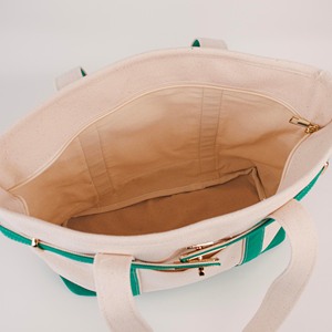 Bolso tote de lona personalizado con hebilla dorada, para proyectos de bordado, costura, punto de cruz y punto de aguja, con kit de autoacabado - Product Image 4