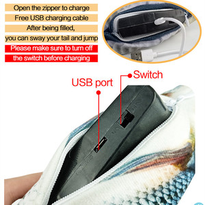 Usb recargable gato pez juguetes eléctrico pez juguete <span class=keywords><strong>gatos</strong></span> al por mayor aleteo carpa juguete interactivo gato - Product Image 3