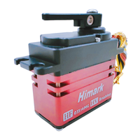 Himark HF03514MG 35kgf.cm 0.14s/60 °   Servomoteur numérique sans balais à retour d'information PWM+UART avec boîtier entièrement métallique et engrenages en acier pour robots multi-articulations