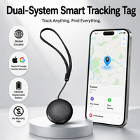 Traceur GPS intelligent mondial anti-perte sans abonnement mensuel, localisateur d'objets pour clés et sacs, compatible avec Apple et Google Find My