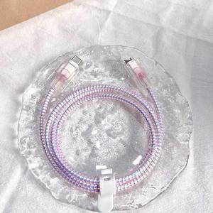 Pour <span class=keywords><strong>iphone</strong></span> 18W/20W US <span class=keywords><strong>chargeur</strong></span> Protection couverture mignon papillon USB câble <span class=keywords><strong>enrouleur</strong></span> protecteur coque pour Apple 12 13 11 Promax 14 - Product Image 4