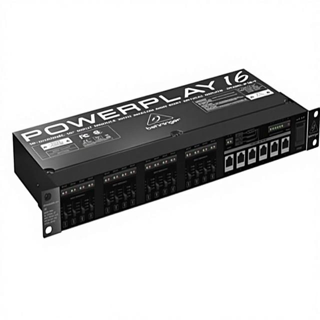 Behringer POWERPLAY P16-I 16-Channel 19'' Input Module with Analog and ADAT* Optical Inputs