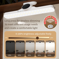 Lampe de bureau murale moderne en ABS à luminosité réglable, lampe de lecture LED pour bureau d'étudiant