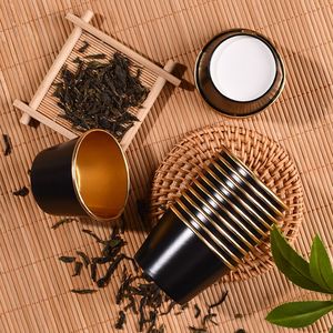 16oz Kem giấy trắng Quart <span class=keywords><strong>container</strong></span> 140ml Gelato Kem Cốc giấy sữa chua nhôm lá Con dấu in ly - Product Image 3