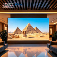 Panneau LED de promotion touristique pour hall d'hôtel P1.538, affichage couleur fixe intérieur HDR10, résolution 8K pour sites touristiques renommés