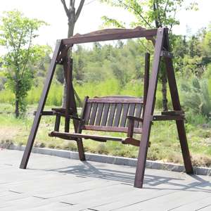 <span class=keywords><strong>Hamac</strong></span> suspendu moderne en bois <span class=keywords><strong>massif</strong></span>, chaise balançoire extérieure avec taille personnalisable pour parc et jardin, mobilier d'extérieur - Product Image 4