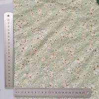 Offre Spéciale personnalisé 100% coton 125gsm coloré fleur florale imprimé oeillet tissé fantaisie doux broderie tissu pour les femmes robe