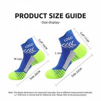 Chaussettes de sport athlétiques personnalisées avec logo OEM, respirantes, à compression, pour hommes, avec logo personnalisé, faible MOQ