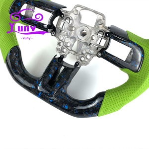 Volant en fibre de carbone forgé sur mesure pour <span class=keywords><strong>Ford</strong></span> <span class=keywords><strong>Mustang</strong></span>, pour <span class=keywords><strong>Mustang</strong></span> <span class=keywords><strong>GT</strong></span> 350 <span class=keywords><strong>500</strong></span> Shelby ZG Mach-<span class=keywords><strong>E</strong></span>, forme en D, 2015-2023 - Product Image 3