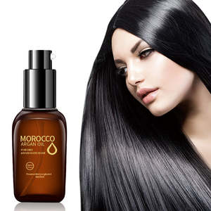 Soin des cheveux à l'huile d'argan ODM de marque privée Meilleur sérum capillaire lissant bio brillant - Product Image 5