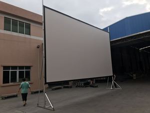 300inch phim lớn hiển thị di động phía sau và phía trước màn hình chiếu ngoài trời nhanh chóng nhanh chóng gấp có thể gập lại màn hình chiếu - Product Image 5