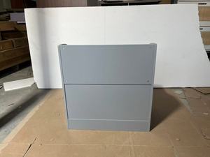 Corbeille <span class=keywords><strong>à</strong></span> <span class=keywords><strong>linge</strong></span> pour salle de bain, boîte de rangement <span class=keywords><strong>à</strong></span> <span class=keywords><strong>linge</strong></span> en bois gris et effet <span class=keywords><strong>bambou</strong></span>, <span class=keywords><strong>coffre</strong></span> <span class=keywords><strong>à</strong></span> serviettes autoportant - Product Image 3