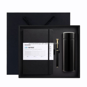 Ensemble de carnet et de tasse en cuir PU avec logo personnalisé pour cadeaux d'entreprise - Product Image 6