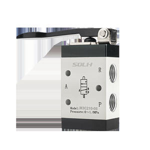 Vanne manuelle à longue poignée série M3C110-06/M3C110-M5, pièces pneumatiques, vanne mécanique - Product Image 2