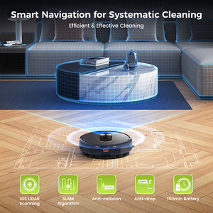 Kyvol <span class=keywords><strong>Mini</strong></span> <span class=keywords><strong>Robot</strong></span> Aspirateur Humide et Sec Électrique avec Source d'Alimentation à Batterie pour Hôtels et Camping-Car Domestiques - Product Image 5