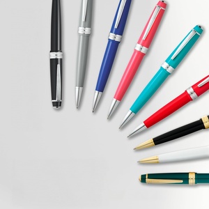 Stylo bille en plastique au design professionnel simple avec clip métallique, idéal pour le bureau et les cadeaux promotionnels - Product Image 4