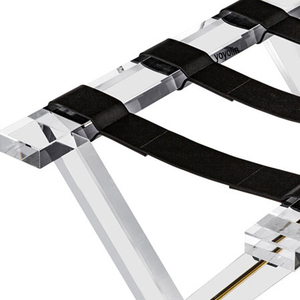 <span class=keywords><strong>Porte</strong></span>-bagages pliant Transparent en usine, <span class=keywords><strong>porte</strong></span>-bagages en acrylique Transparent pour usage domestique et d'hôtel - Product Image 6