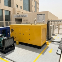 Groupe électrogène diesel silencieux CUMINS 500KW 625KVA triphasé 50Hz 60Hz certifié Euro 3, anticorrosion, pour complexe hospitalier au Bahreïn
