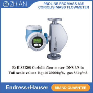 เครื่องวัดการไหลแบบดิจิตอล Coriolis ของ Endress+Hauser รุ่น Proline Promass 83E DN8 8 มม. E08 + ผลิตภัณฑ์ที่ปรับแต่งได้ตามความต้องการของ OEM - Product Image 3