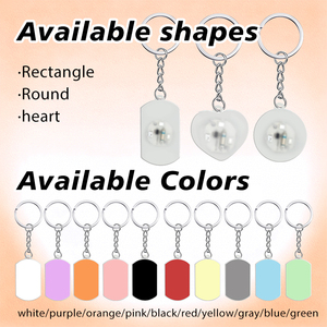 Tùy Chỉnh UV In 3D LED Ảnh <span class=keywords><strong>Keychain</strong></span> Cá Nhân Quà Tặng Cho Các Cặp Vợ Chồng Vật Nuôi Gia Đình Bạn Bè Trẻ Em PVC Keyring Nhiều Màu Đèn - Product Image 6