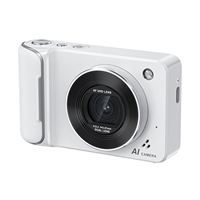 Cámara Digital Compacta con IA para Traducción de Fotos, Creación de Voz, Reconocimiento de Objetos, Pantalla Táctil, 4K, 64MP, Zoom 16x y Detección Facial